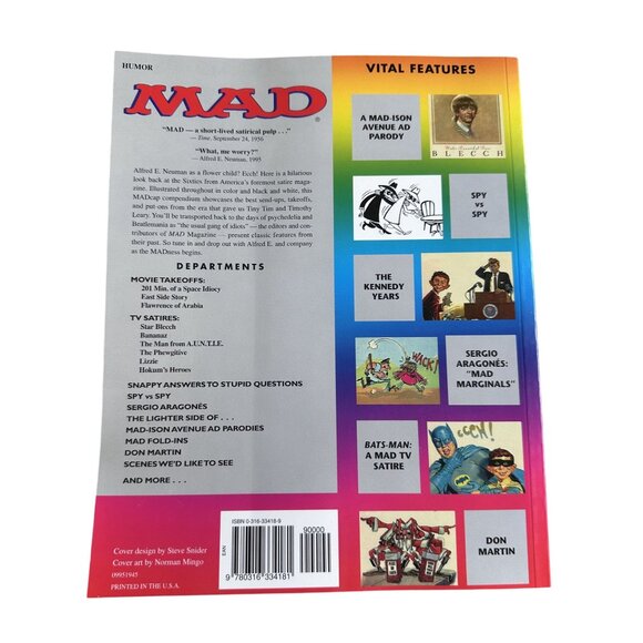 Set of 3 Vtg Books Mad About The Sixties The Far Side Calvin & Hobbes - Picture 3 of 13